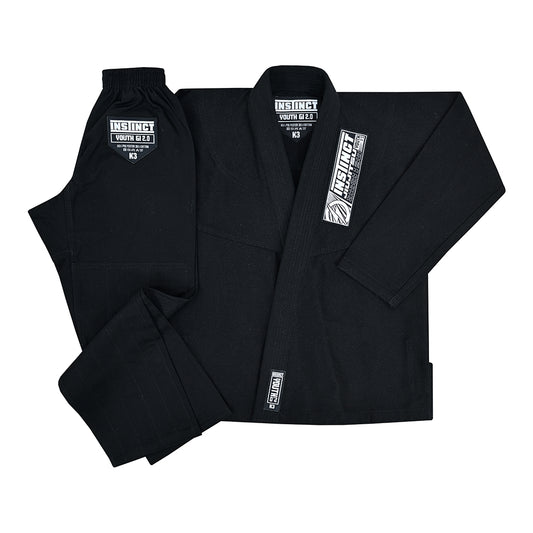 Kids Jiu jitsu uniform Black