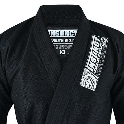 Kids Jiu jitsu uniform Black